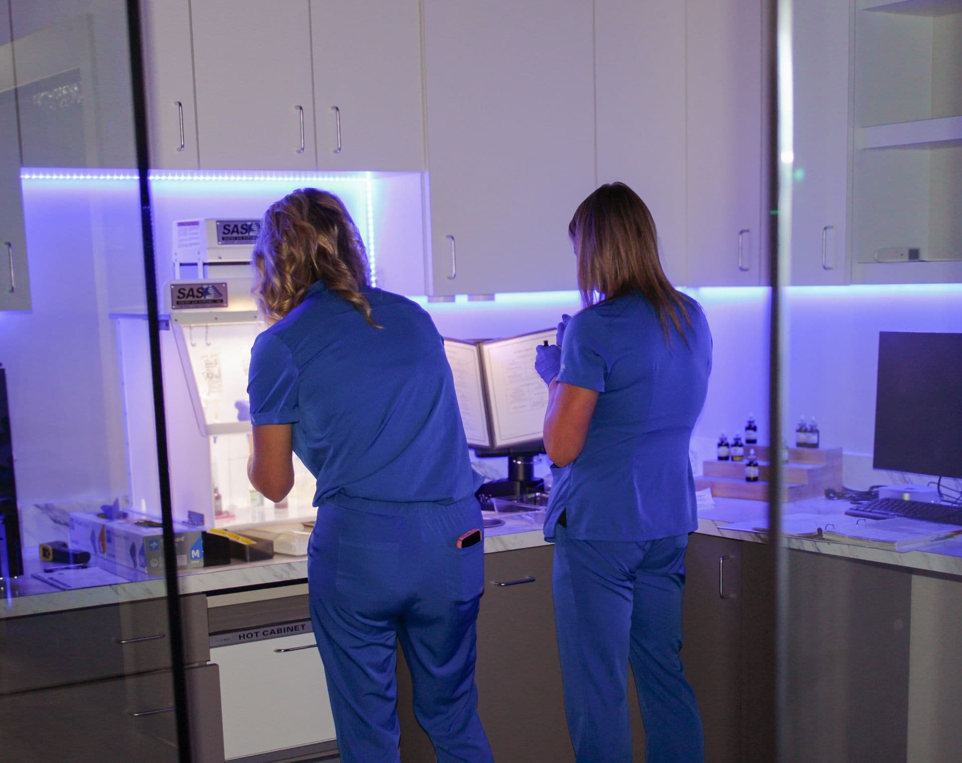 Photo from inside our IV therapy lounge
