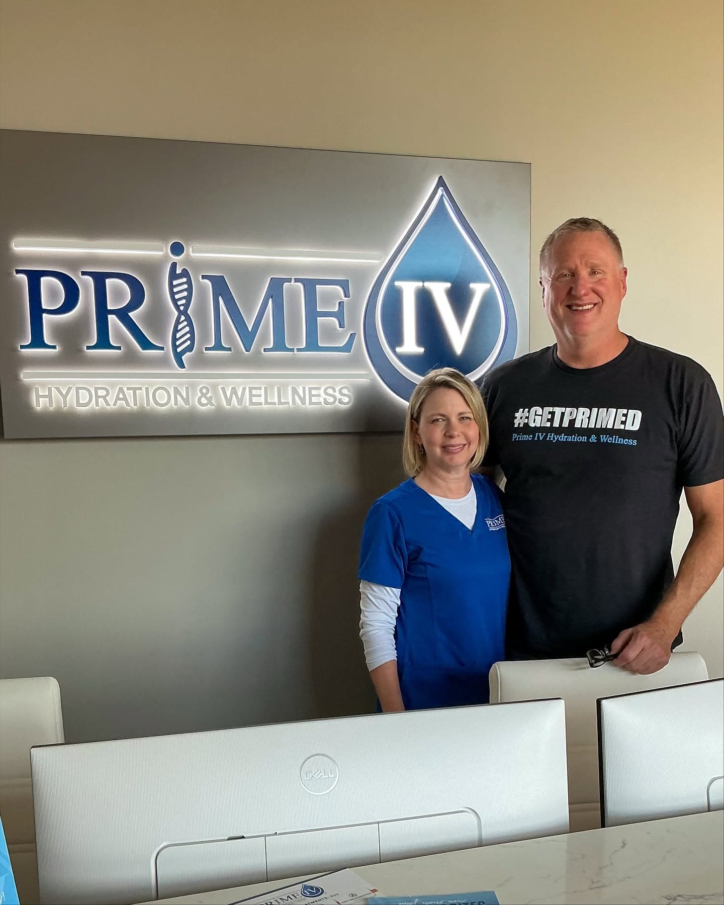 Photo from inside our IV therapy lounge